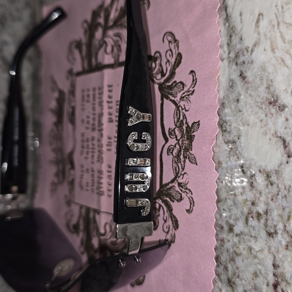 Vintage Juicy Rimless Sunglasses - Picture 4 of 15
